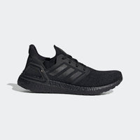 Adidas Ultraboost 20 - Core Black / Core Black / Solar Red / 3.5